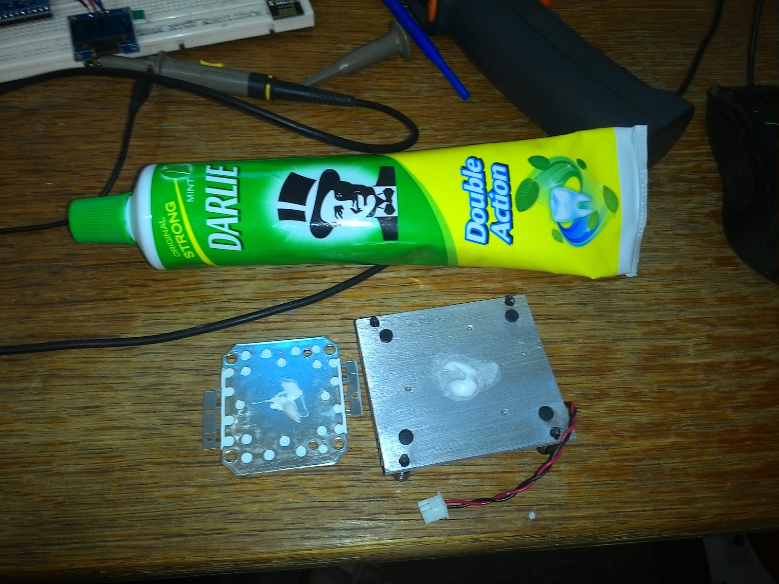 Afdhal Atiff Tan Toothpaste Emergency Thermal Paste?