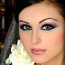 Traditional bridal make-up video.