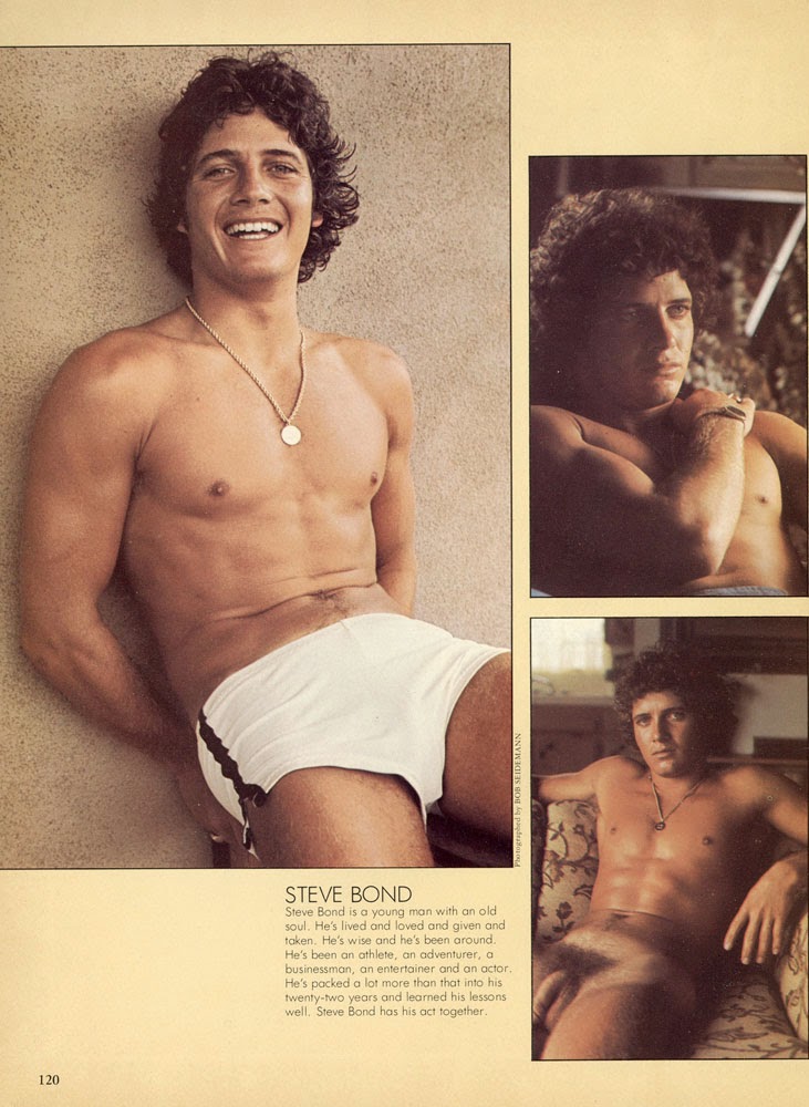 Steve Bond - Playgirl - February 1977.