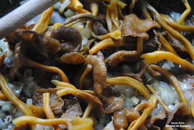 tapas faciles recette espagnol chanterelles legumes cuisine saine maigrir