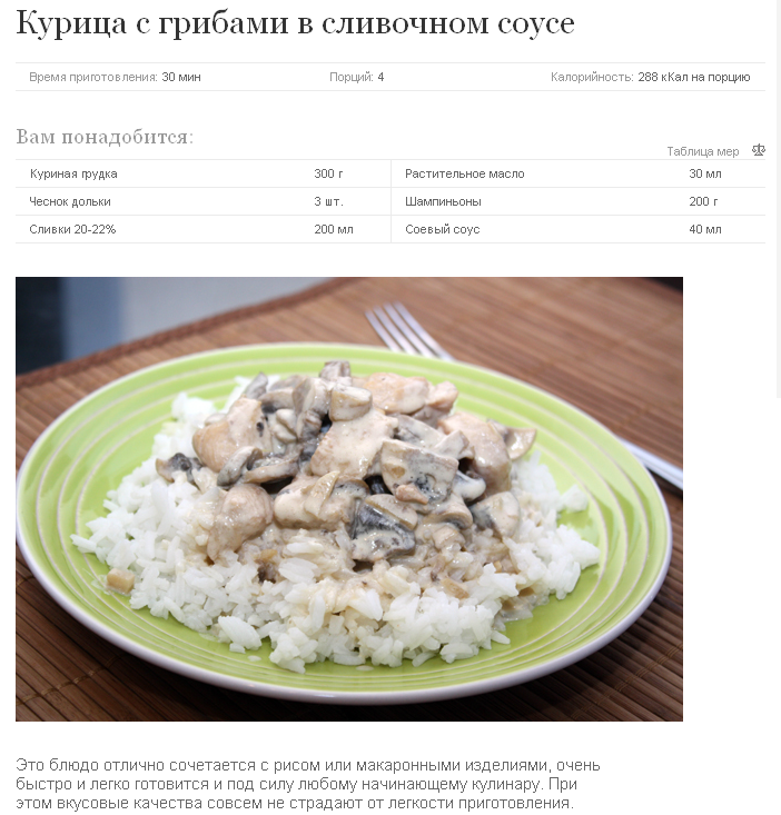 Грибы в сметанном соусе требование к качеству Грибы в сметанном соусе требование к качеству