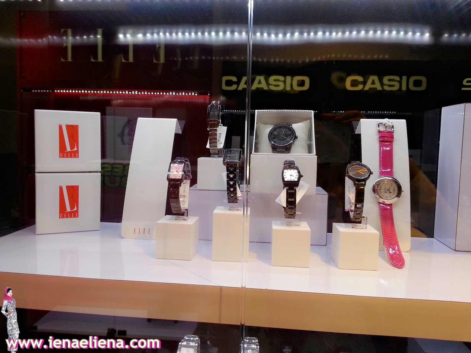 KEDAI JAM TIME WEAR STUDIO BERJAYA TIME SQUARE iena lifestyle blogger