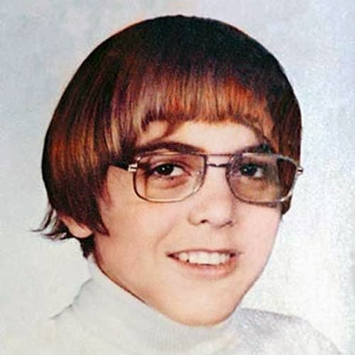 Photo : 1976年のジョージ・クルーニー 15歳