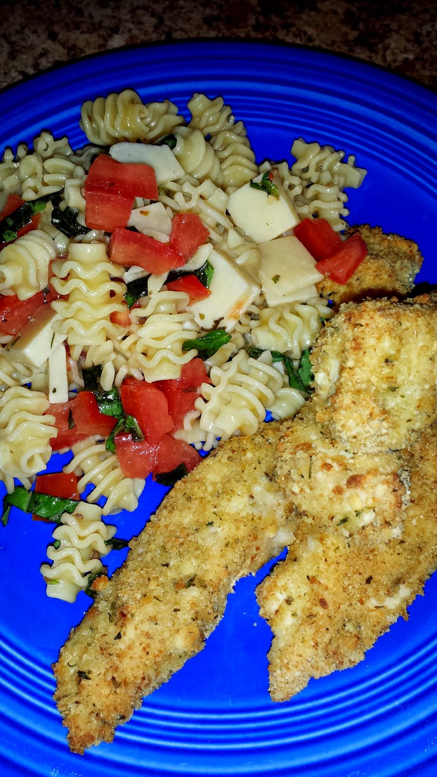 Rebecca's Amazing Creations Italian Chicken Strips with Tomato Basil