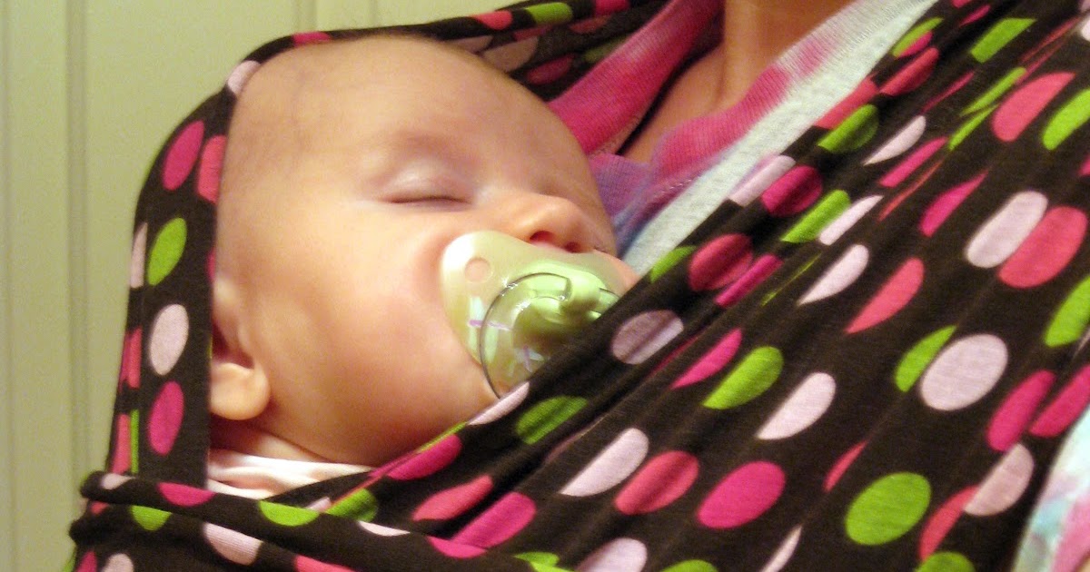 fruitpants DIY Stretchy and Woven Baby Wrap