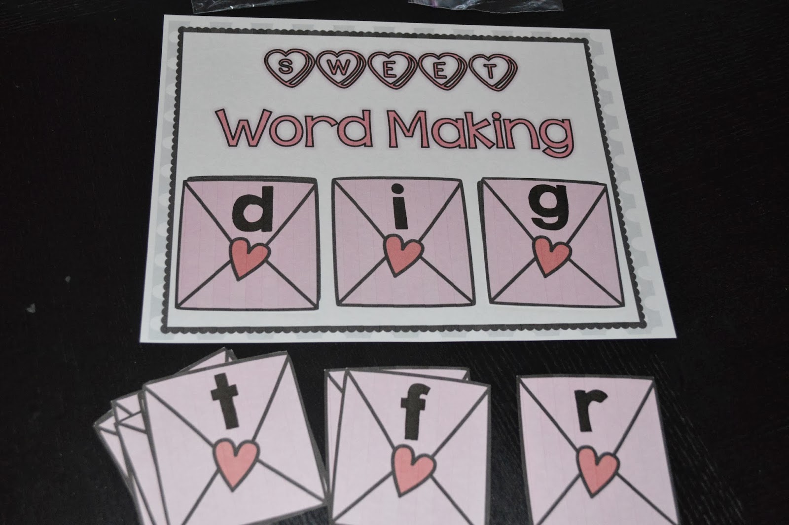 Sarah's First Grade Snippets: Kindergarten literacy centers for February