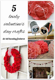Lovely Valentine's Day Crafts on Do Tell Tuesday @ Diane's Vintage Zest! #valentine #dotelltuesday