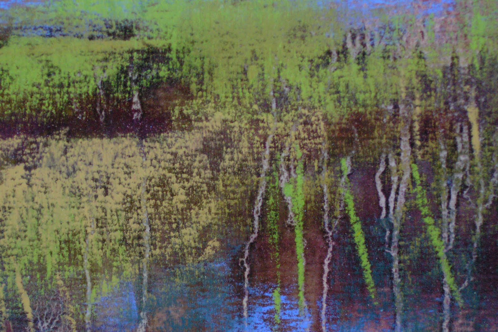 Painting My World An Interesting Technique for Painting Marsh Grasses