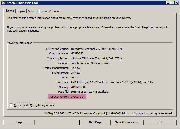 directx 8.1 for windows 7 warcraft free download