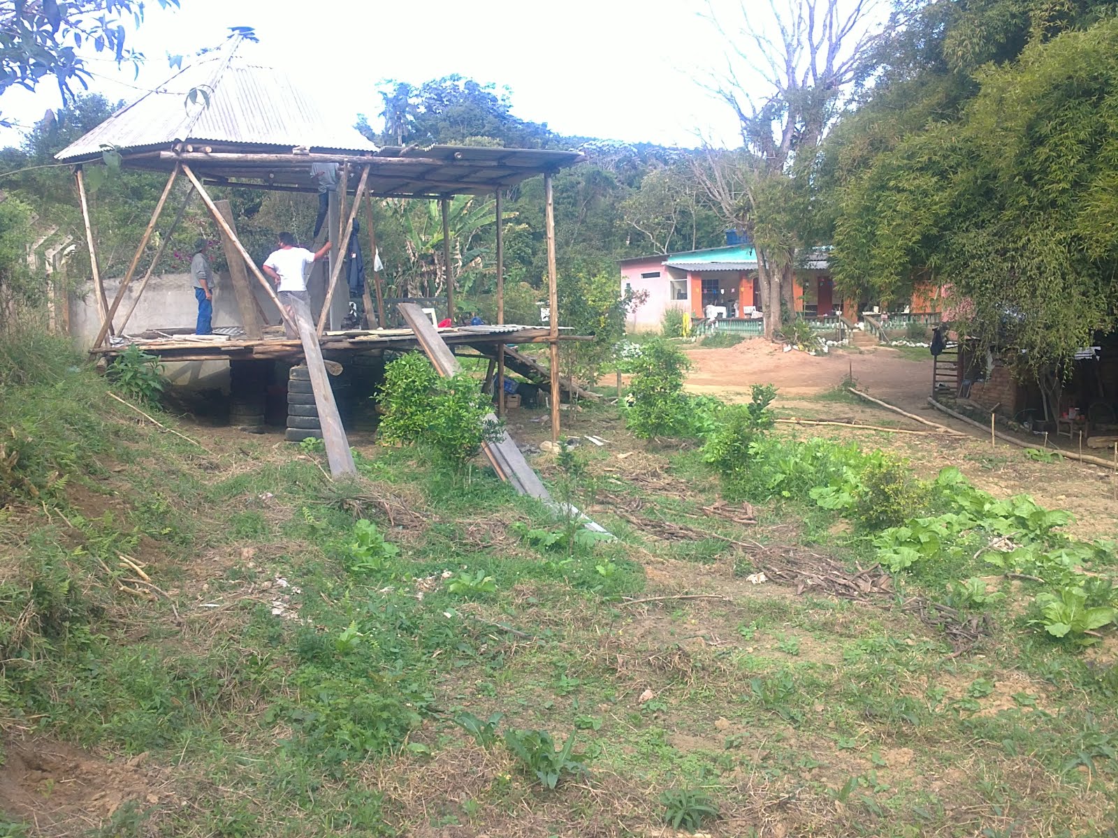 Bioconstrução do Armazém caipira