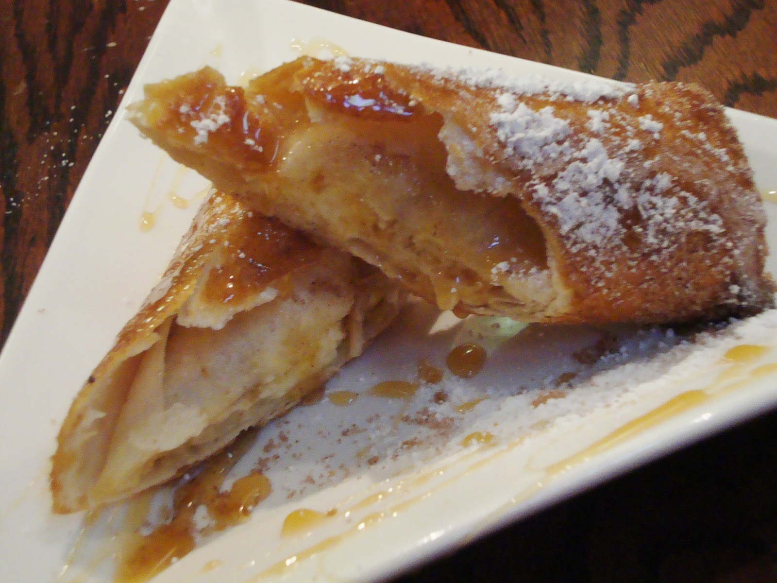 Food Floozie Banana Cheesecake Egg Rolls