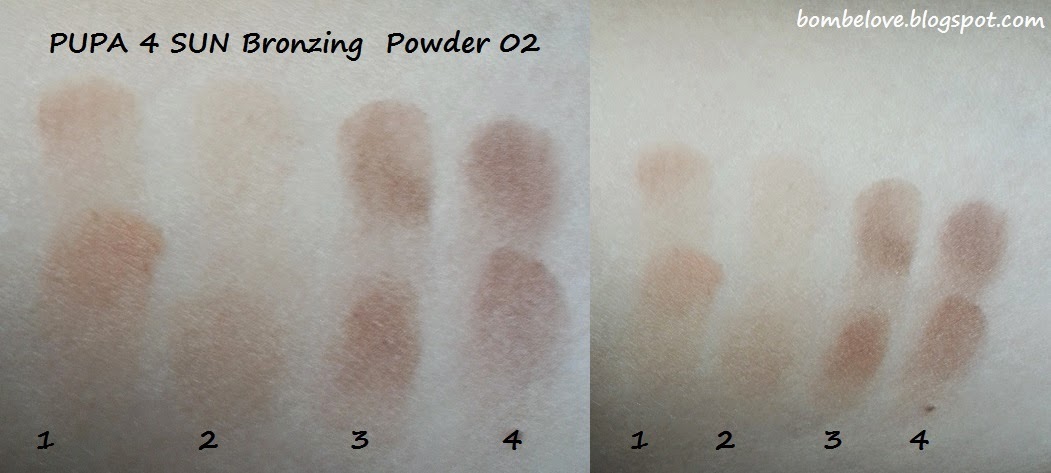 PUPA 4sun bronzing powder 02 puder brązujący bombelove.blogspot.com PUPA 4sun bronzing powder 02 puder brązujący bombelove.blogspot.com
