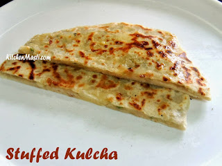 Stuffed Kulcha recipe