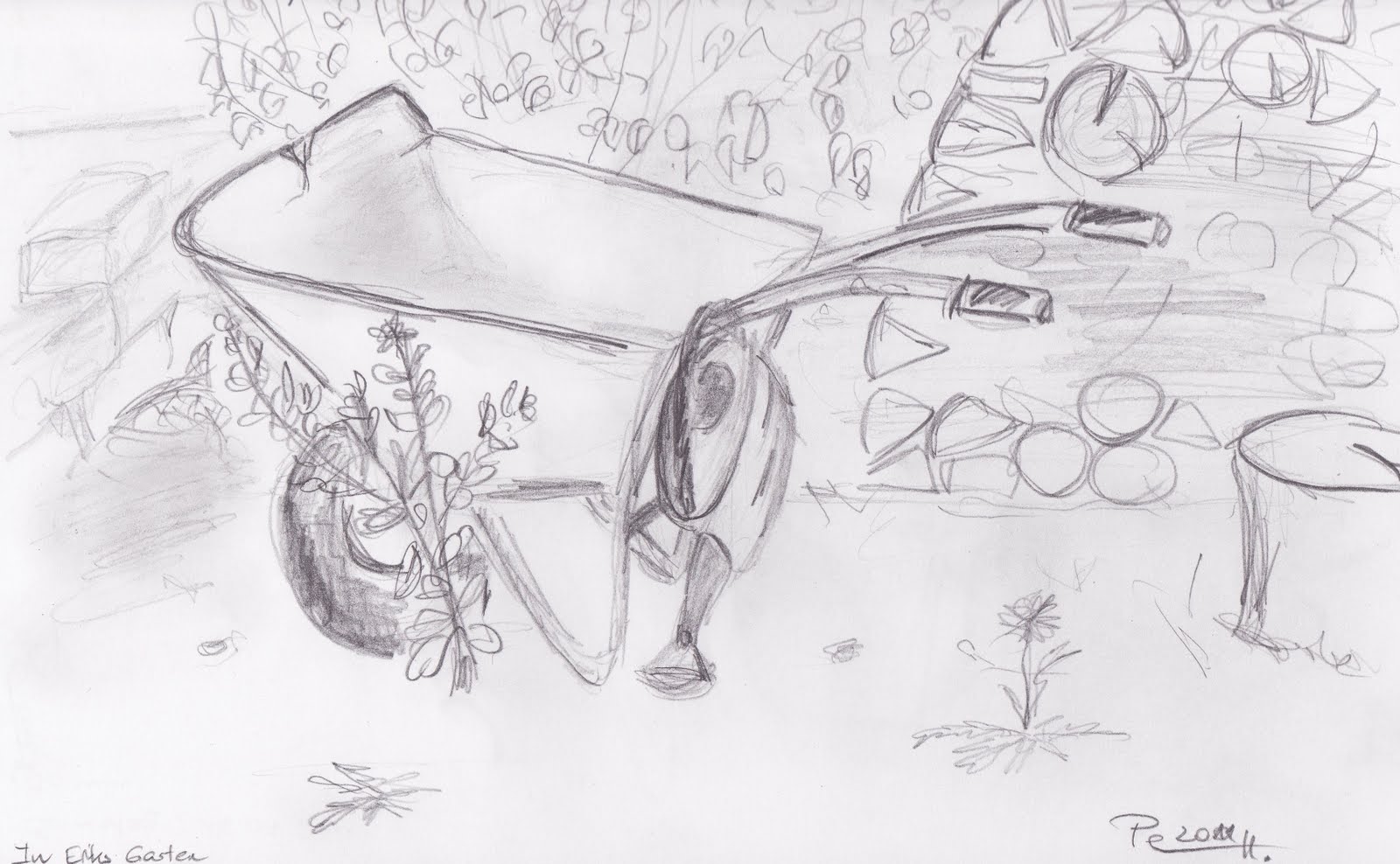 Petra S Mal Und Zeichen Welt August 2011