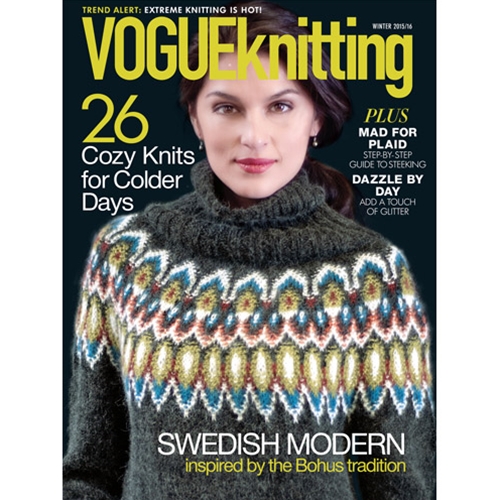 The Knitting Needle and the Damage Done: Vogue Knitting
