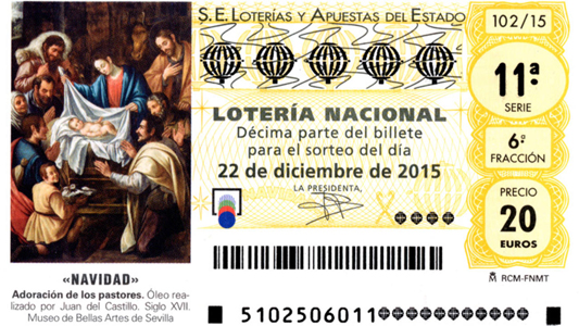 Lotería Navidad 2015 décimo Lotería Navidad 2015 décimo premios