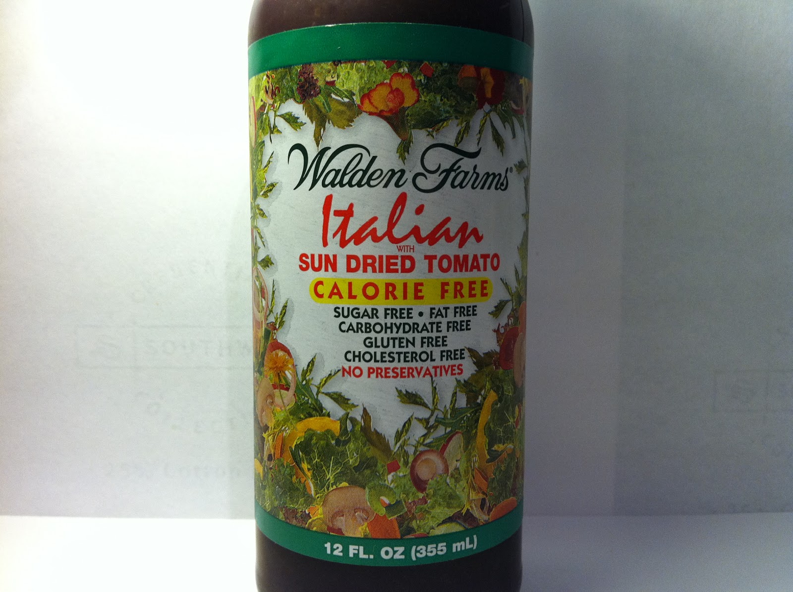 Crazy Food Dude Review Walden Farms Italian Sun Dried Tomato Salad