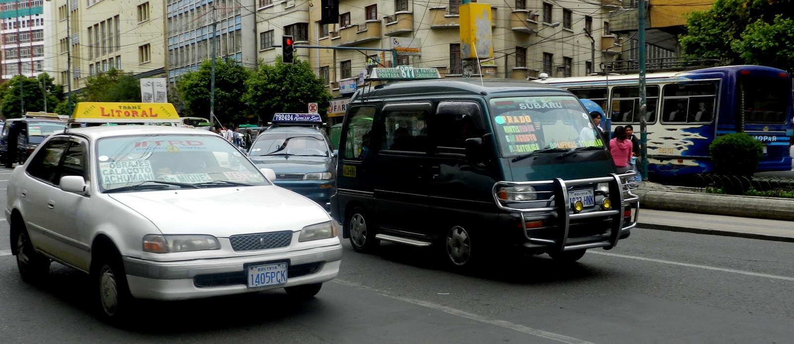 Around Bolivia Transportation in La Paz...............