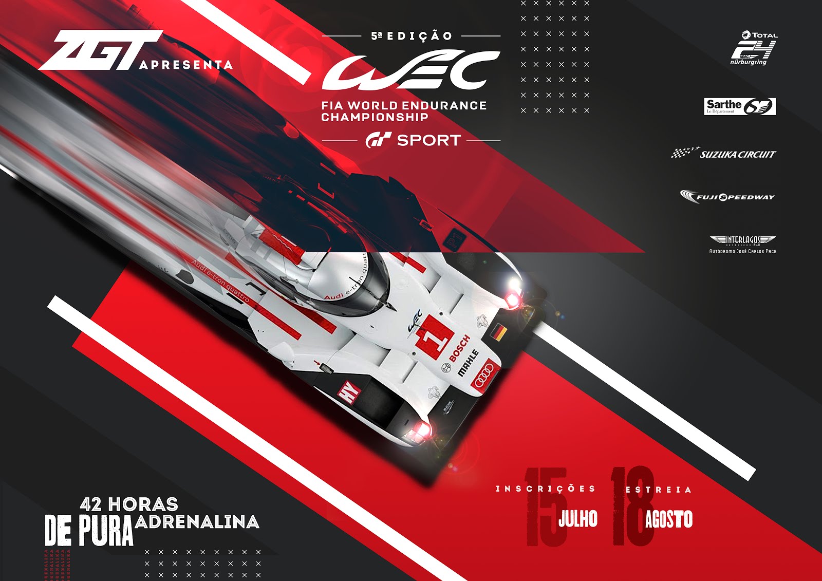 CAMPEONATO WEC ONLINE 2019