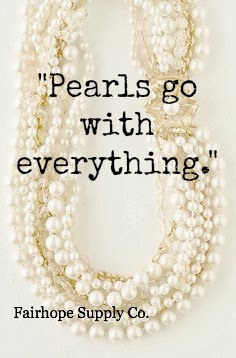 Pearls go with everything