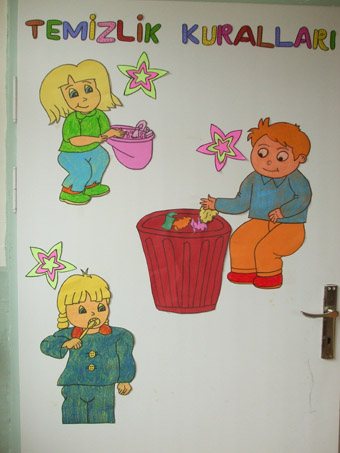 Okul Duvarı Boyama Kalıpları