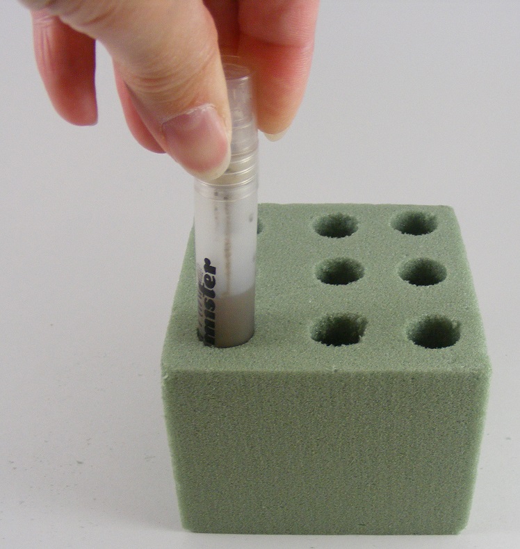 Now all you have to do, is get your mini mister and squash it down into