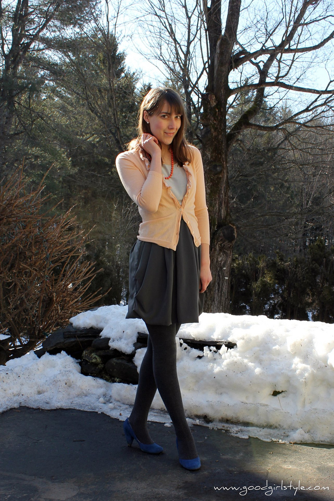 Wearing Skirts & Tights in Winter {Updated Version} - Natalie Wise Blog