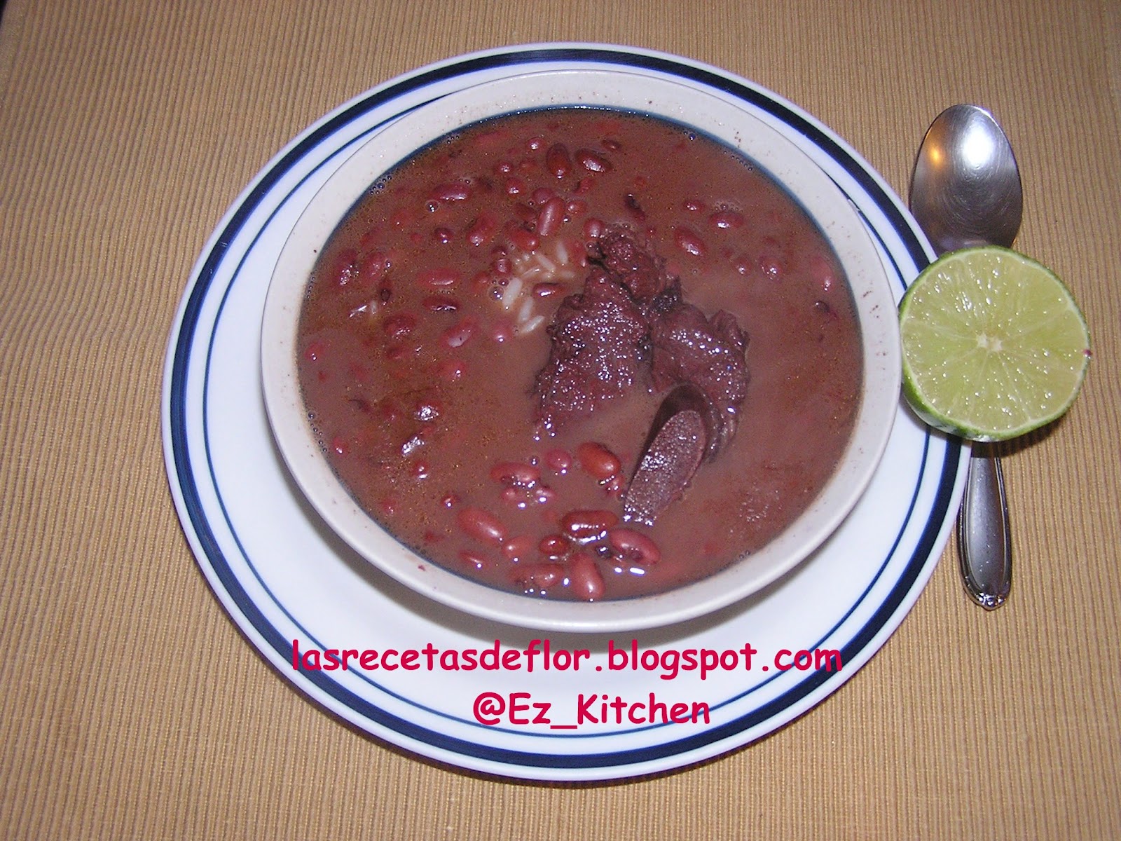 Cocina Fácil !!!! Ez_Kitchen Rica Sopa de Frijoles Salvadoreña