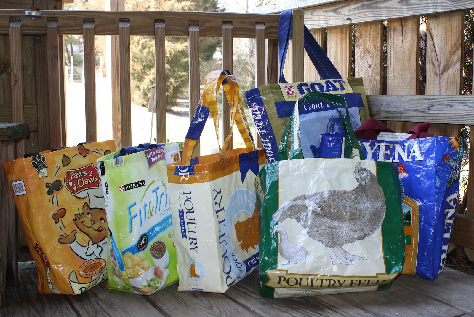 Buffalo Creek Farm and Creamery, LLC Feed Bag Totes