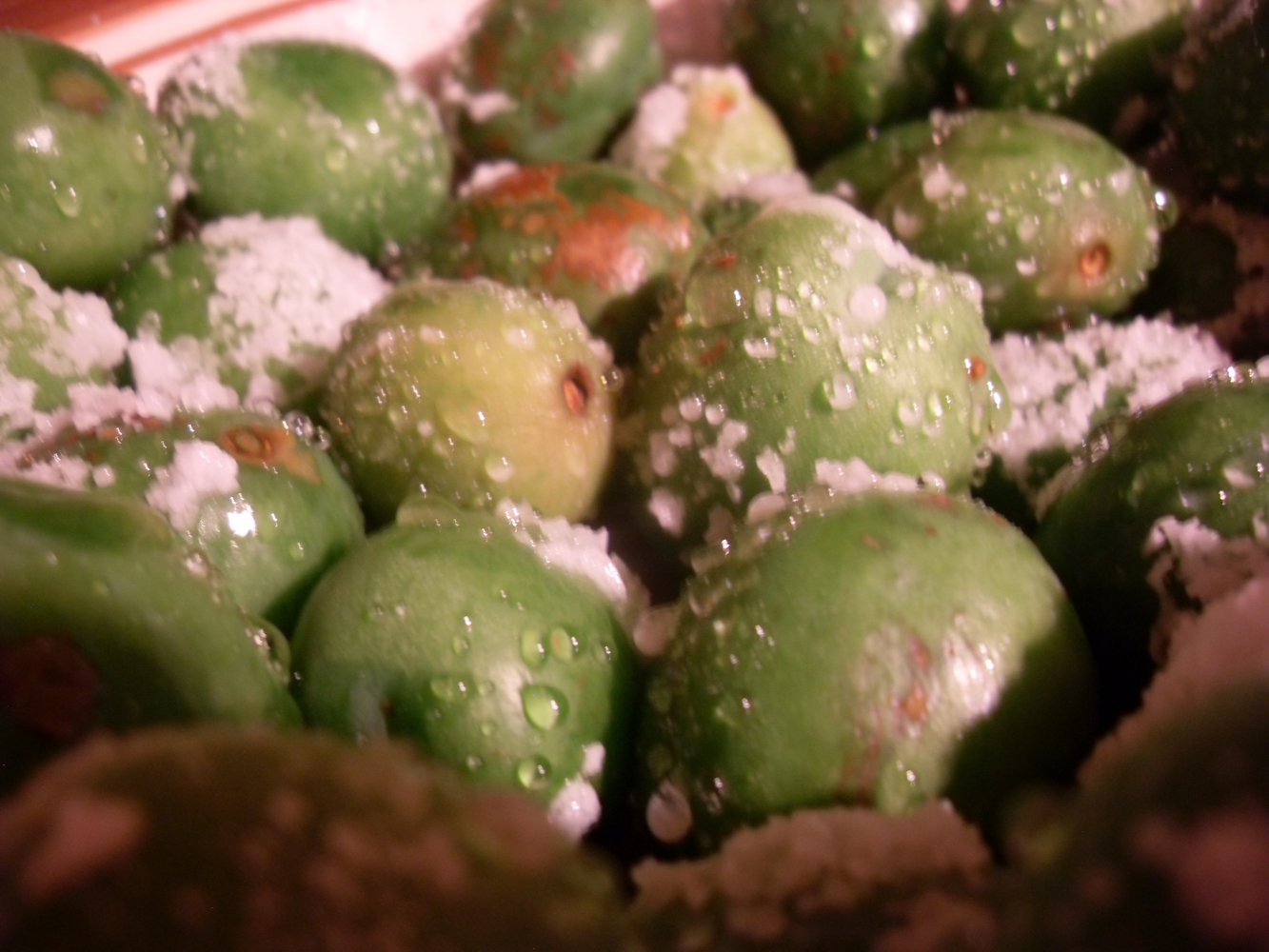 Rag Picker ExtraOrdinaire Green Plums For Umeboshi Nontraditional