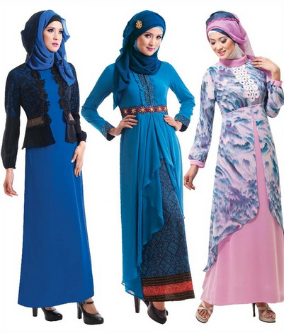 Baju Muslim Brokat untuk Pesta Baju Muslim Brokat untuk Pesta