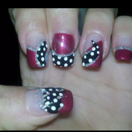 gamecock girl gamecocks nail design