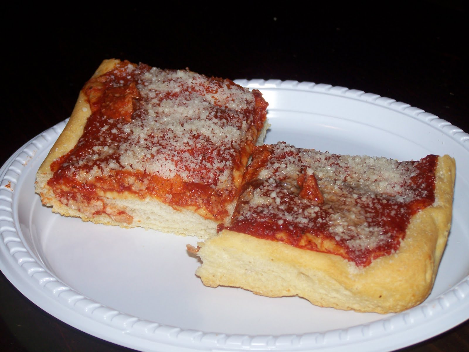 Tupper Cooks! Authentic Utica Tomato Pie....