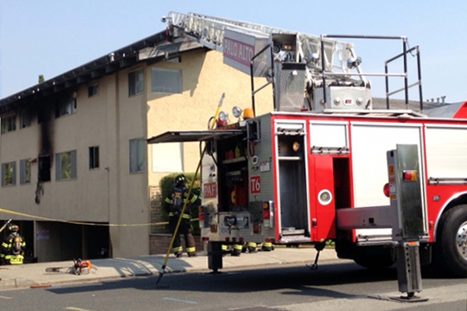 Fire Associates of Santa Clara Valley Apartment Units Hit by 2Alarm
