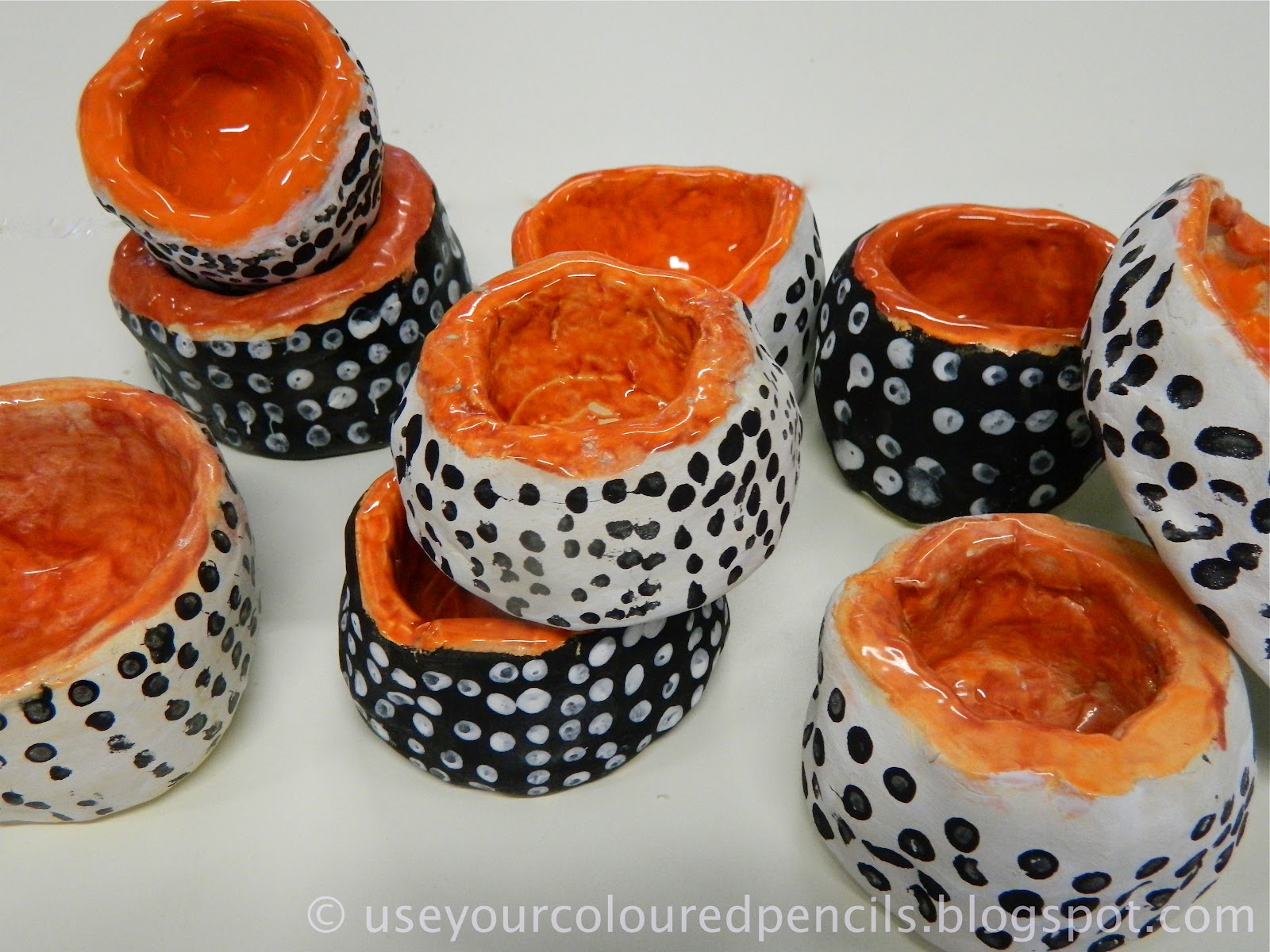 Use Your Coloured Pencils South African Inspired Pottery