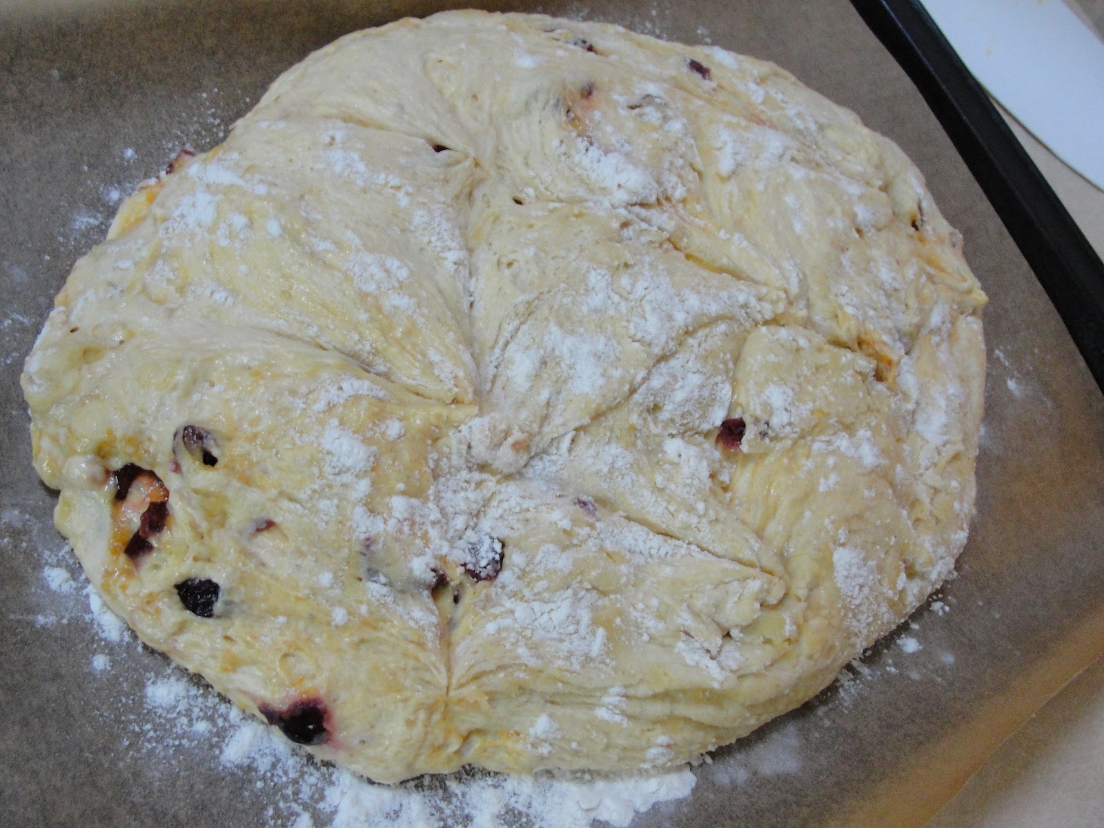 C Mom Cook MangoCranberry Sourdough Bread