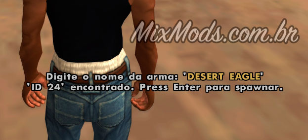 Choose Gang Weapons (escolher armas das gangues) - MixMods