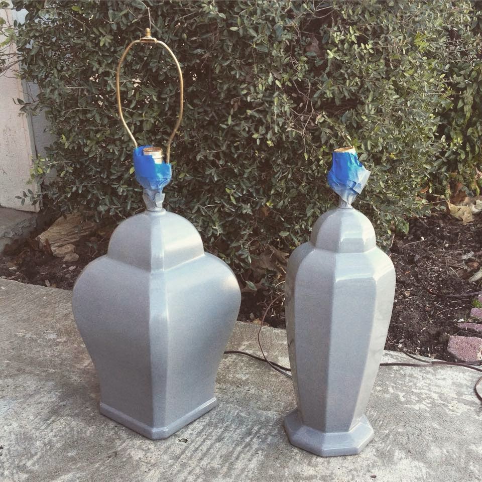 HOPEFUL WANDERING Goodwill lamps DIY