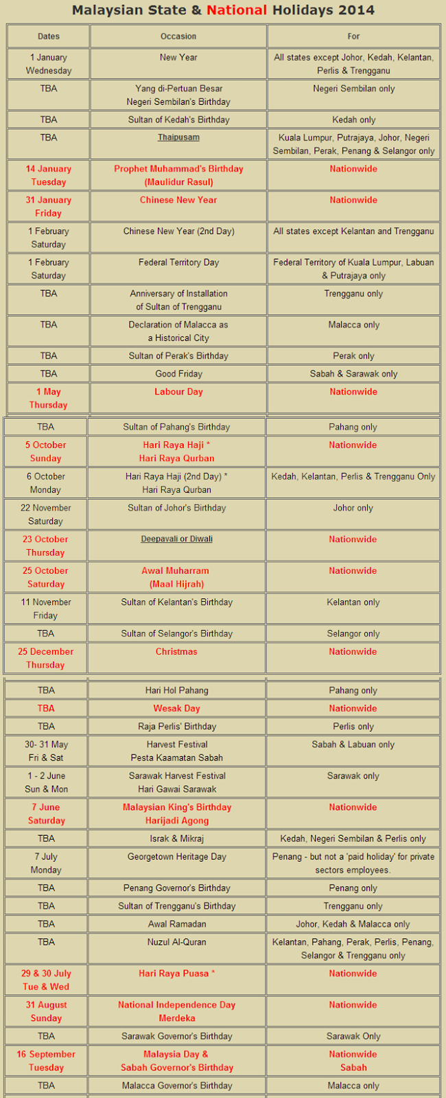 2014,calendar 2014 malaysia, cuti sekolah malaysia 2014, kalendar 2014