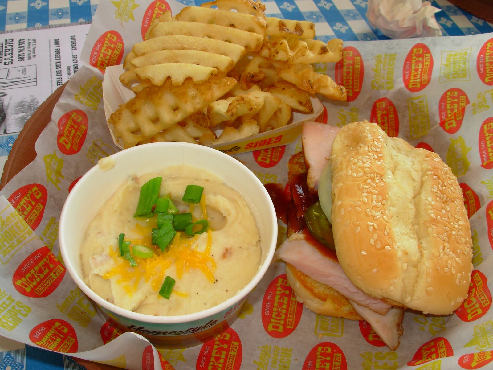 Food Reviews In Southern Utah Dickey's Barbecue Pit Bloomington, Utah