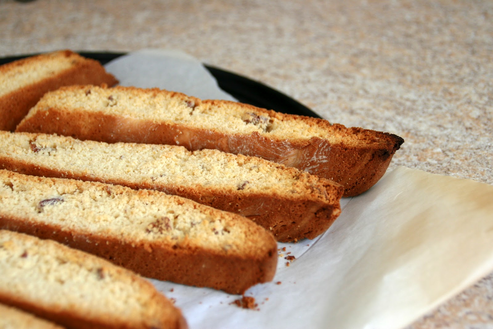 Cooking with Chopin, Living with Elmo Cake Mix Biscotti