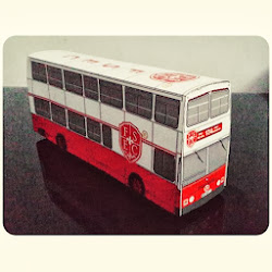 Papercraft Bus Fun & Smart Education Center