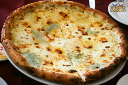 five cheese pizza