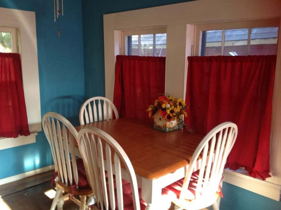 The Big Yellow House Completed Laundry/Dining Room "Tour"