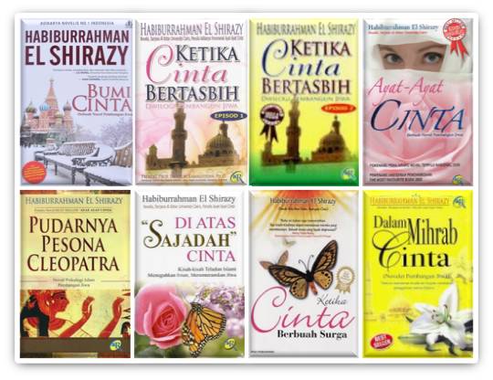 Kumpulan Novel Cinta Karya Habiburrahman El Shirazy kumpulan novel cinta karya habiburrahman el shirazy