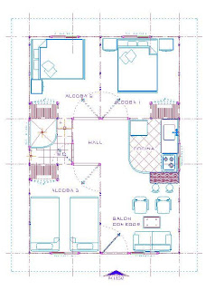 Planos de Casas, Modelos y Diseños de Casas: Planos de casas de 120 metros