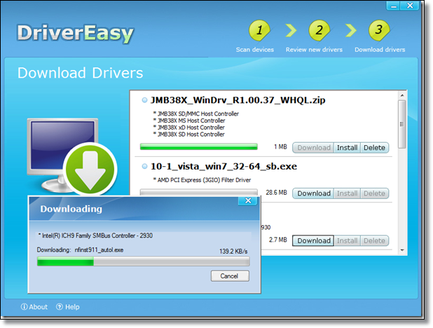 Download Software gratis Driver Easy Program Pencari Driver