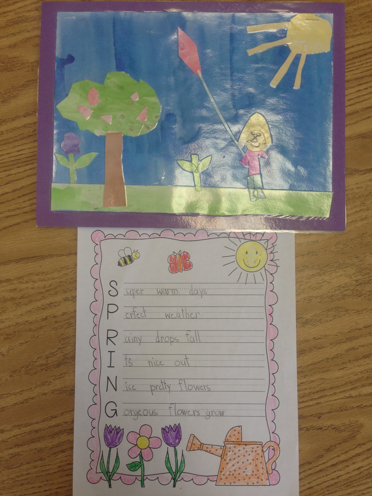 Spring season sentence example picture