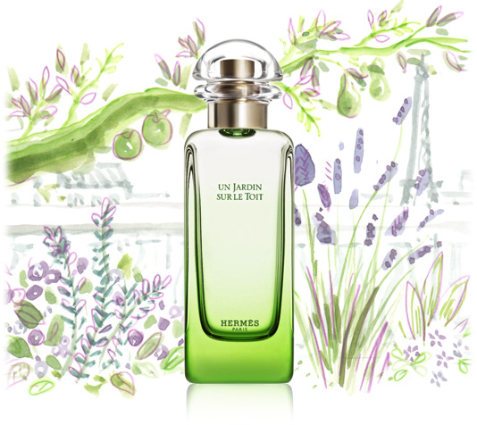 hermes jardin sur le toit