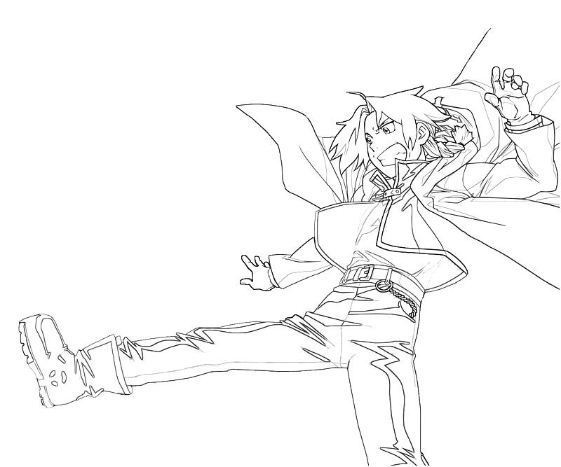 Printable Edward Elric Jump Coloring Pages printable-edward-elric-jump-coloring-pages